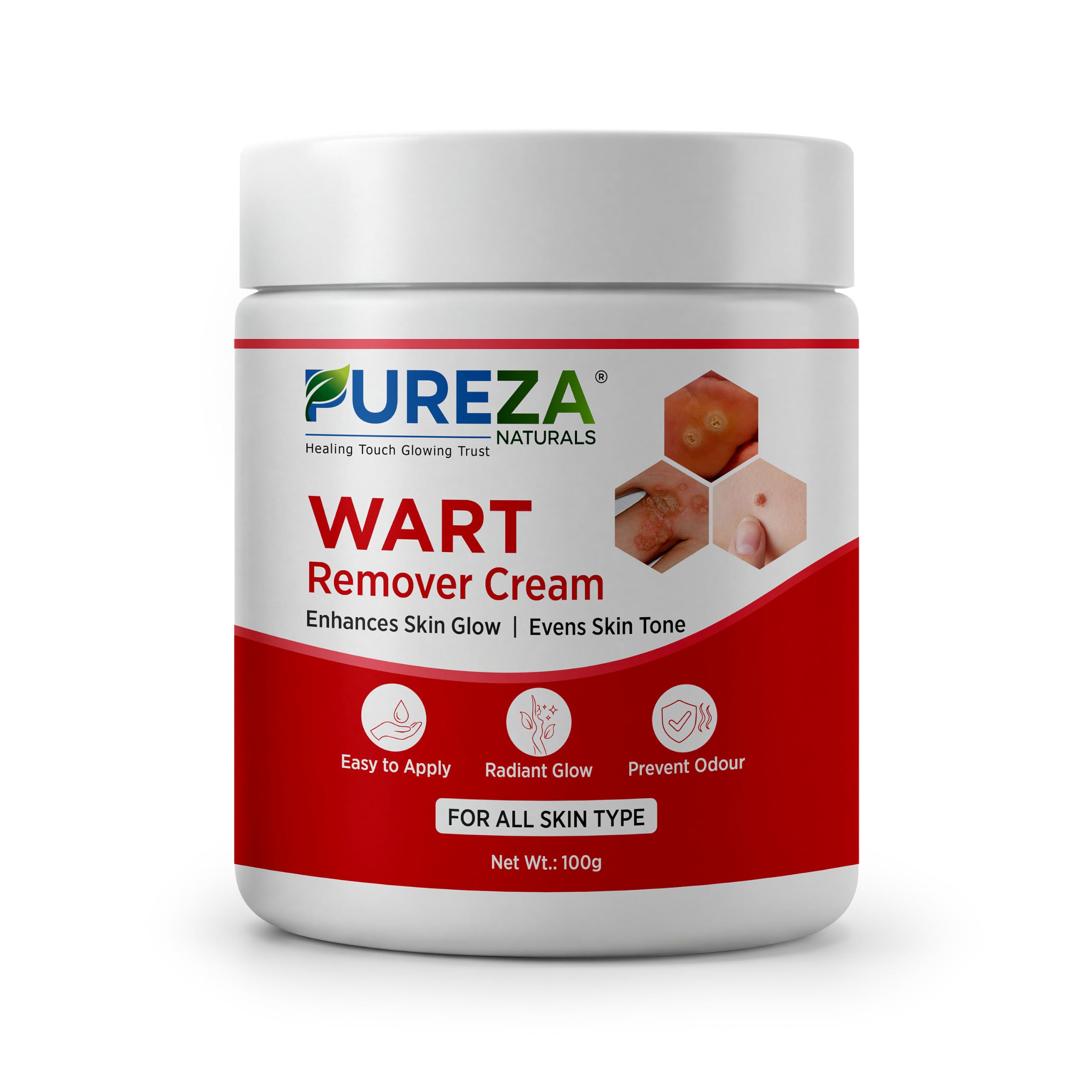 Wart Removal Cream 100G for Women | Herbal Skin Care Cream with Natural Extracts, Gentle Wart Care Formula, Ladies Personal Beauty Treatment-image-5