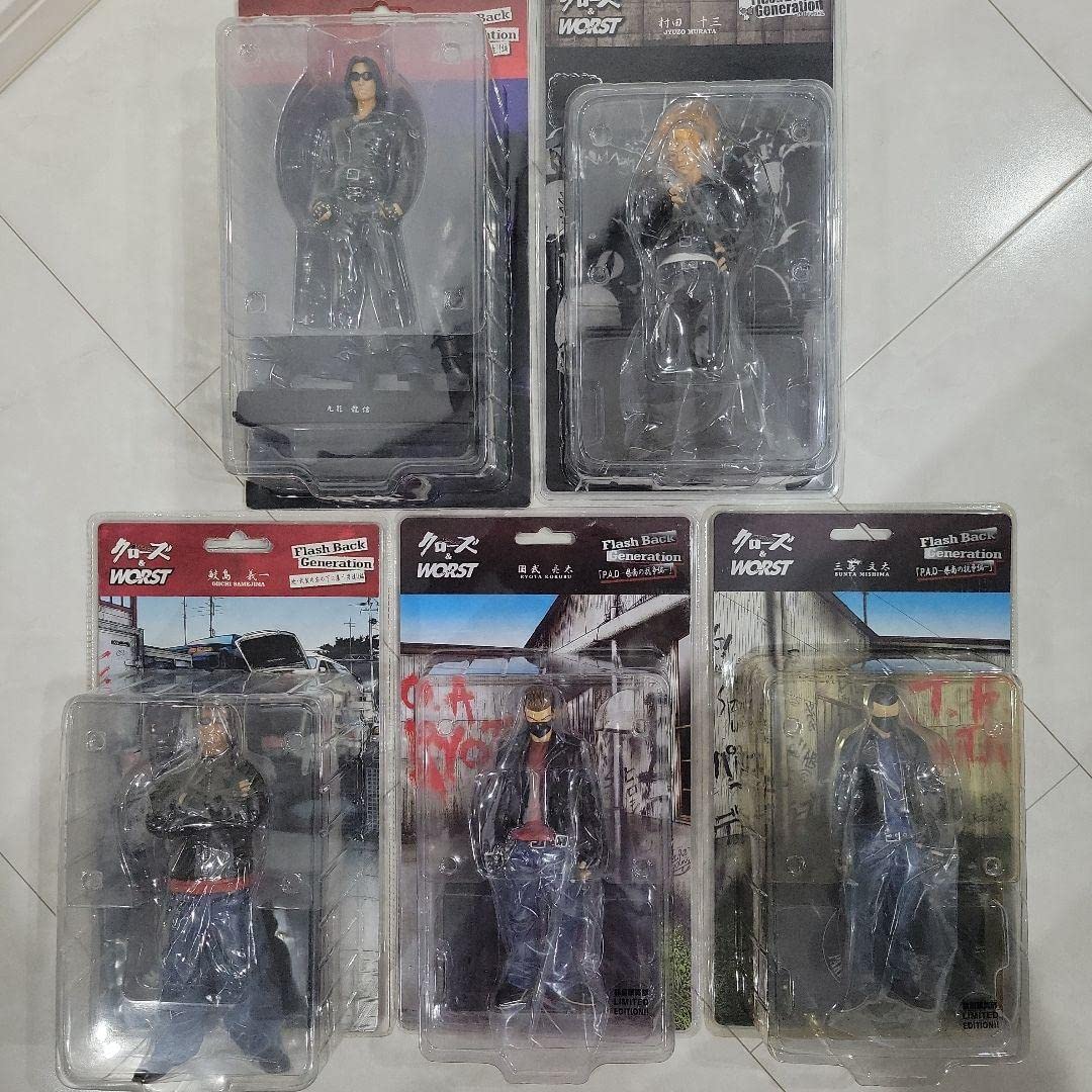 クローズ フィギュアセット[四代目武装戦線] Amazon.co.jp: クローズフィギュア 四代目武装戦線セット 九能