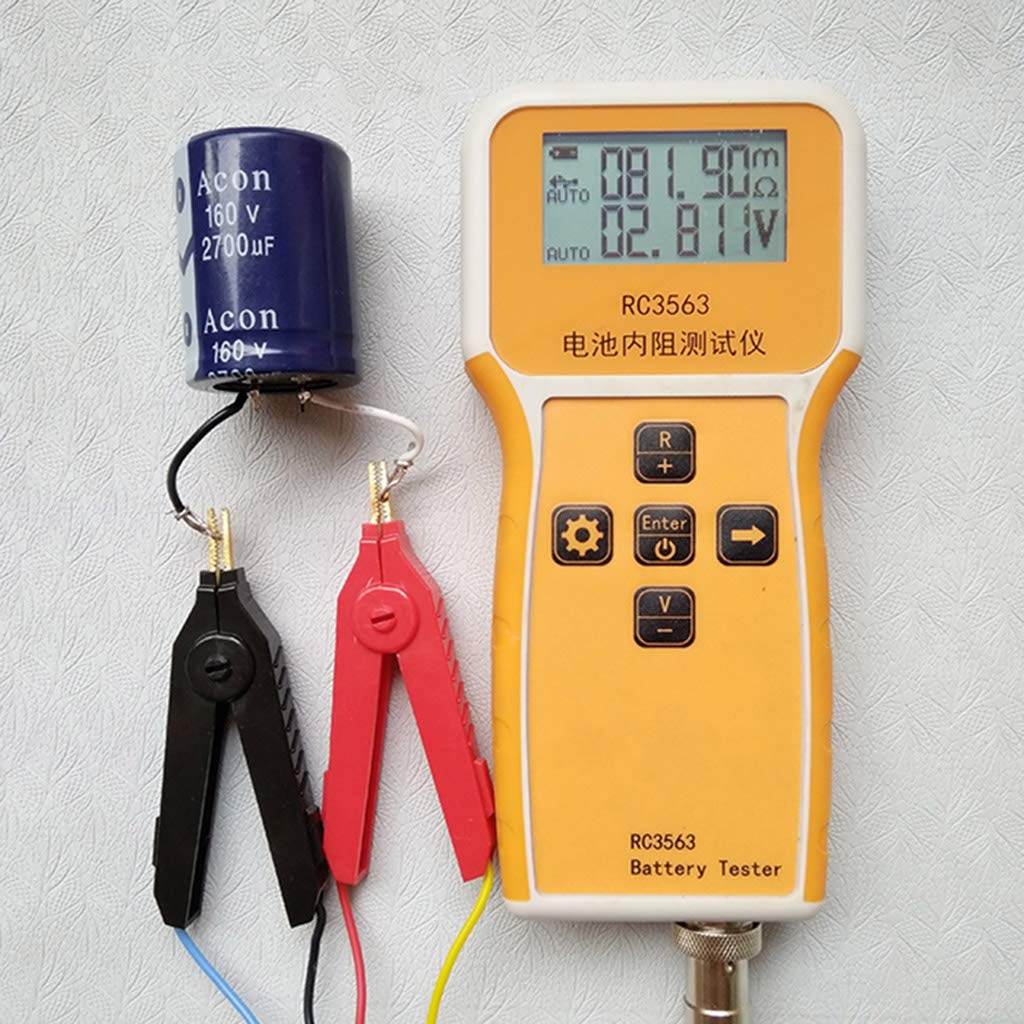 RC3563 Handheld Battery Internal Resistance Tester Analyzer For Car Vehicle Lead Voltage Tester