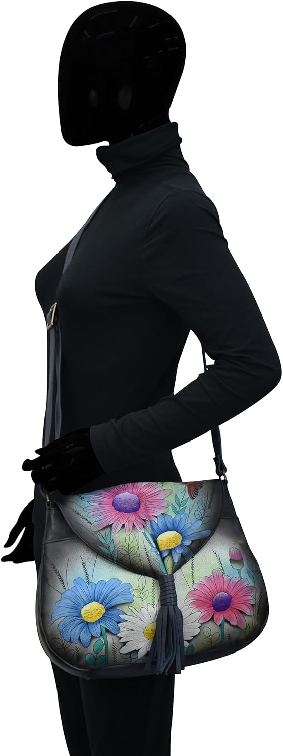 Anna by Anuschka Hand Painted Women’s Handbag - Image 4