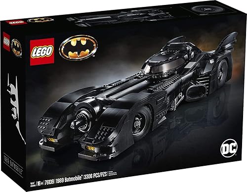 LEGO DC Batman 1989 Batmobile 76139 Kit de construcción (3,306 piezas)
