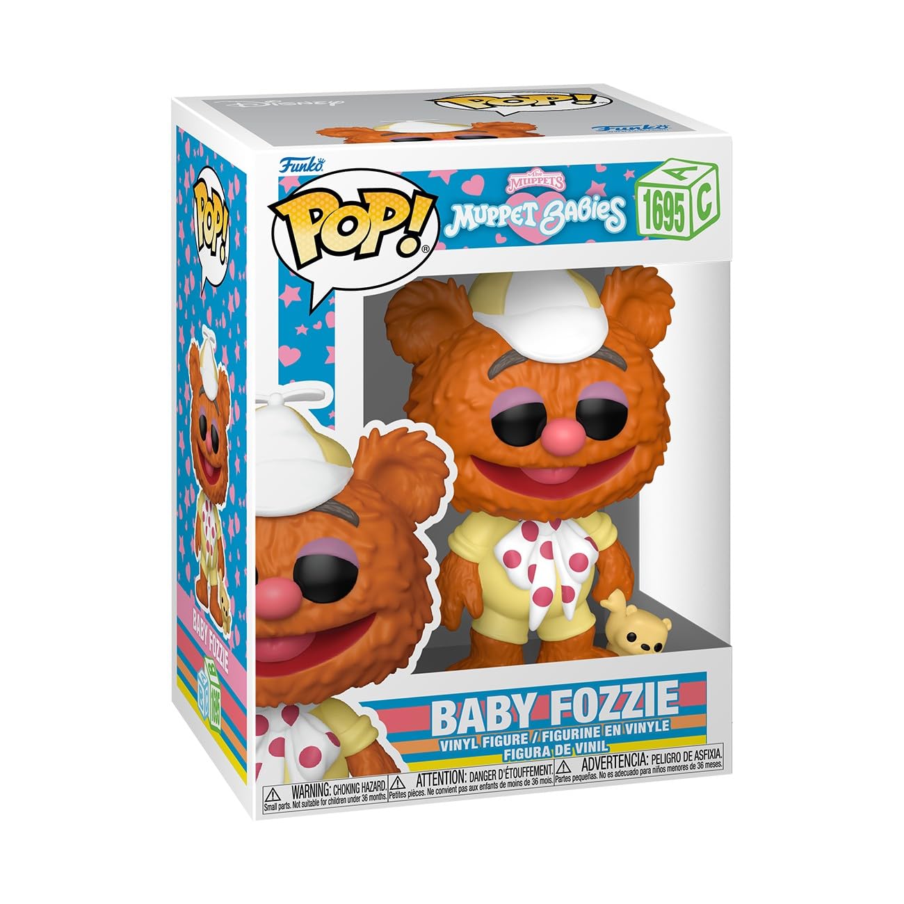 Amazon.com: Funko Pop! Disney: Muppet Babies - Baby Fozzie Bear