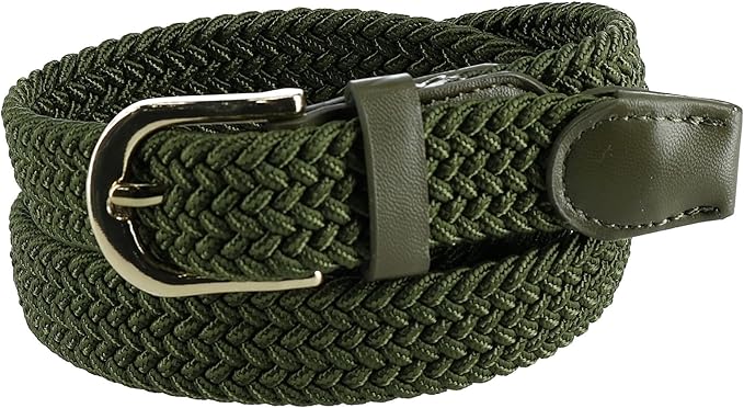 Elevate Your Outfits with This Stylish Braided Stretch Belt!