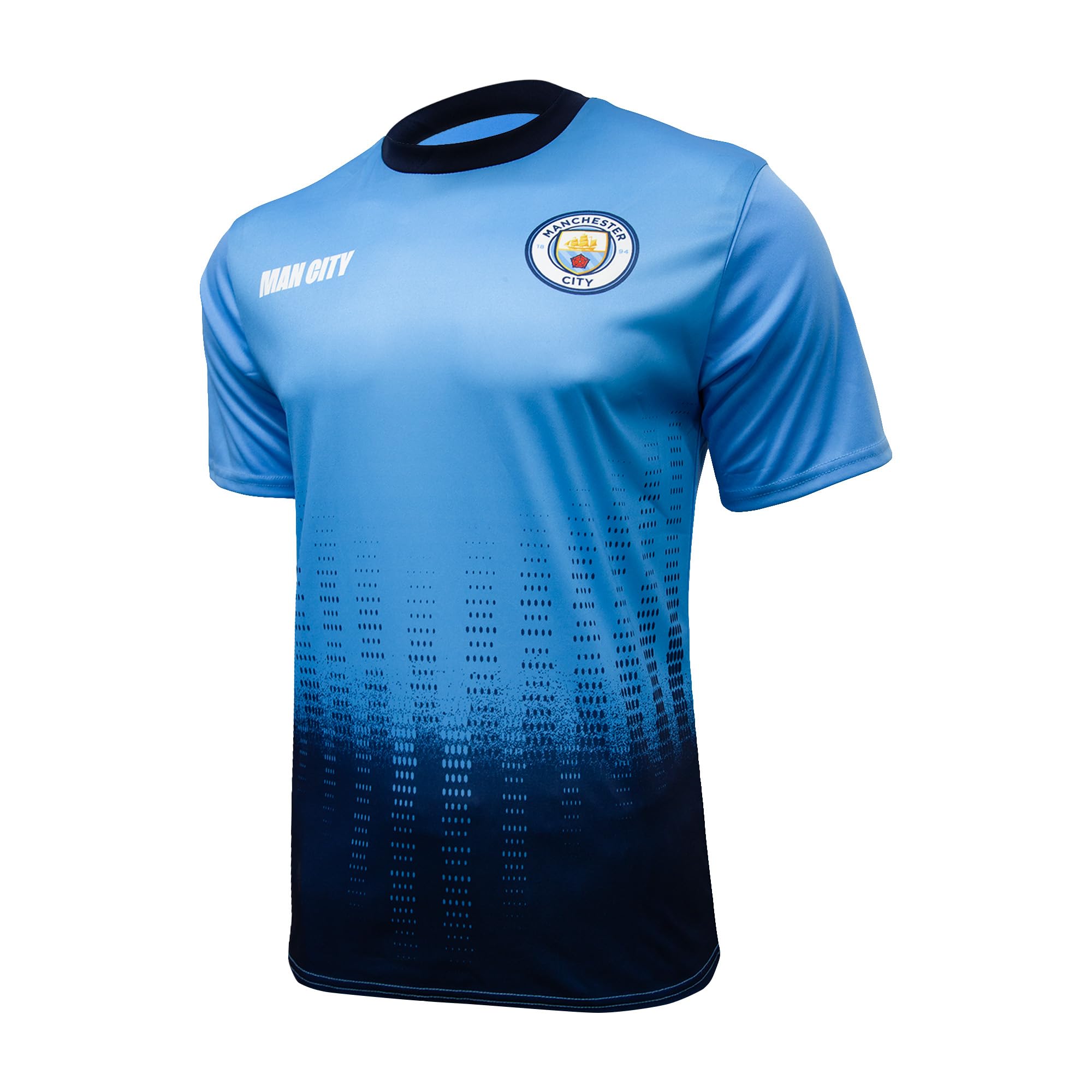 Icon Sports Officially Licensed Manchester City FC Game Day Shirt - Unisex Adult