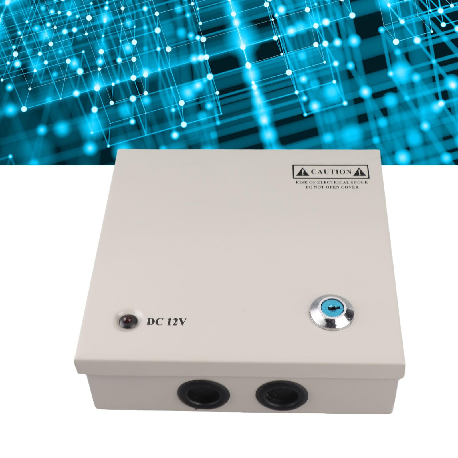 Boîtier d'Alimentation de Vidéosurveillance 110 V, Verrouillage de Prise pour Caméra Réseau, Alimentation par Fusible à 4 Canaux, 220 V, 12 V, 5 A, 12 V 5 A, Boîte de