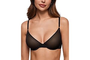 Women's Cosnufy Sheer Balconette Bra: The Essence of Allure and Support