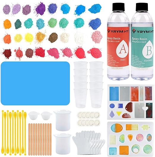 Epoxy Resin Kit for Beginners 460ML Epoxy Resin Starter