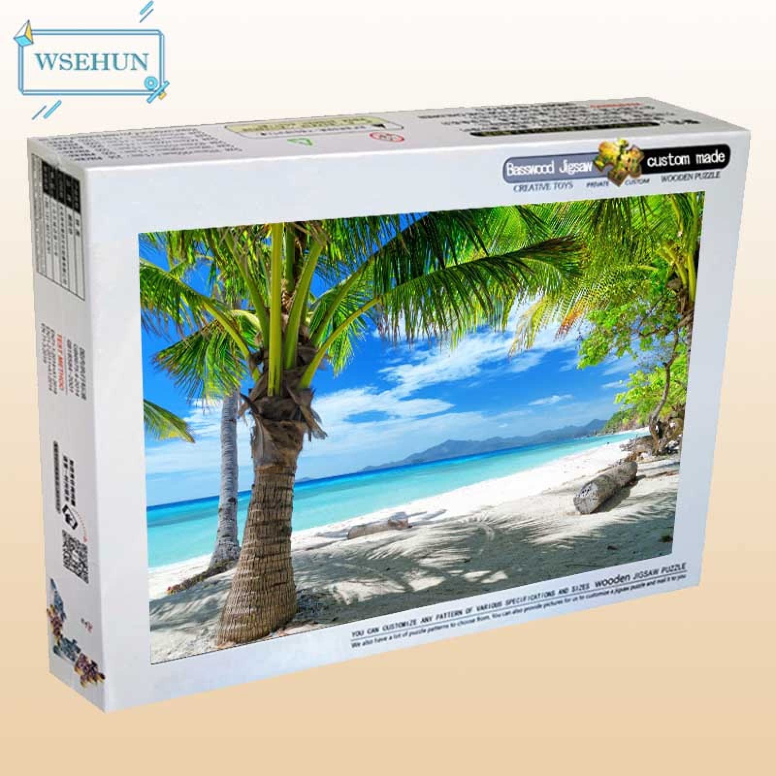 5000 Teile Puzzle Strand Ozean Hintergrund für Erwachsene, Kinder und Familien