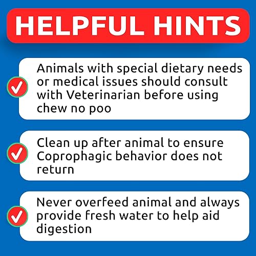 Miniatura 4 de NO Poo Treats - Evita el consumo de caca de perro - Tratamiento de coprofagia - Disuasorio para comer heces - Probióticos y enzimas - Salud