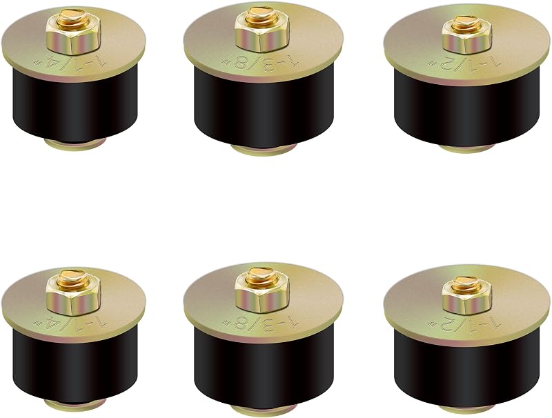 Kit de Tampões de Expansão de Borracha para Motor Japtend – 6 unidades em 3 tamanhos