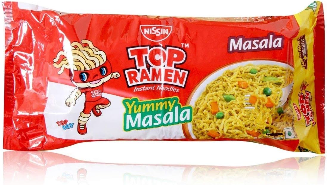 Top Ramen Masala Noodles, 140g [Pack of 5]