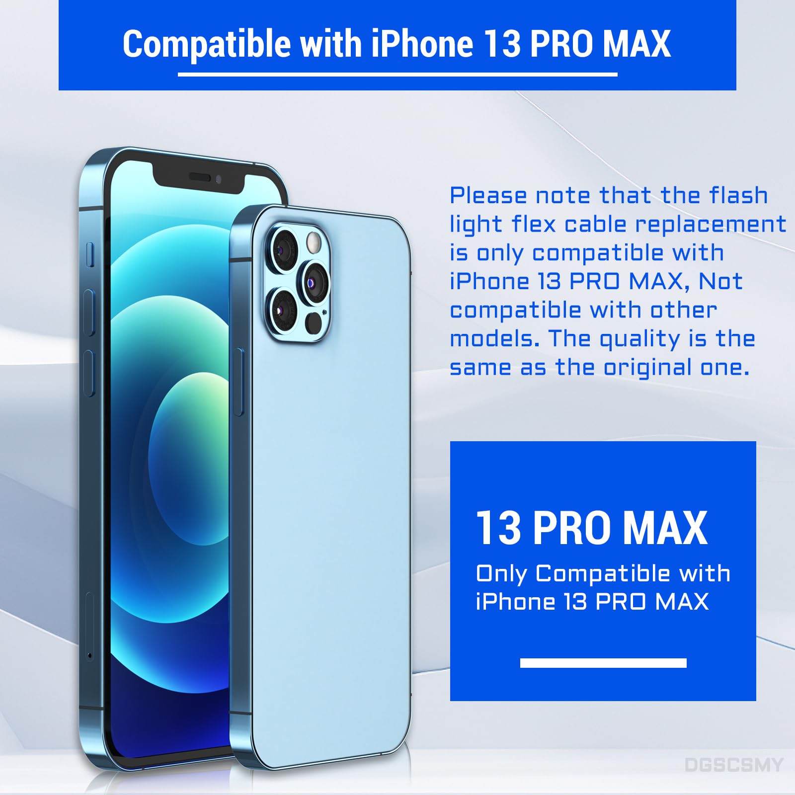 Amazon.co.jp: DGSCSMY iPhone 13 Pro Max フラッシュライト交換用