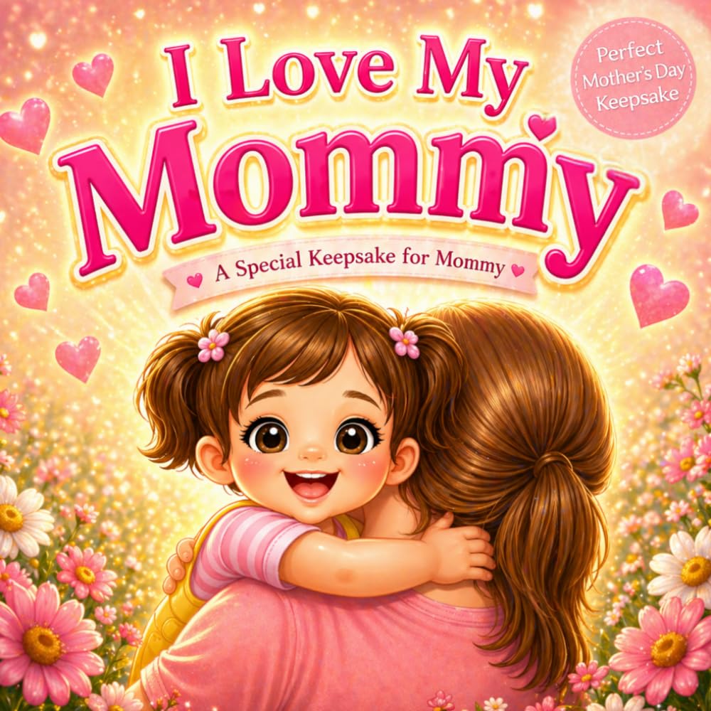 I Love My Mommy: A Sweet Mother and Daughter Picture Book (Three Hearts Publishing Gift Book Collection)