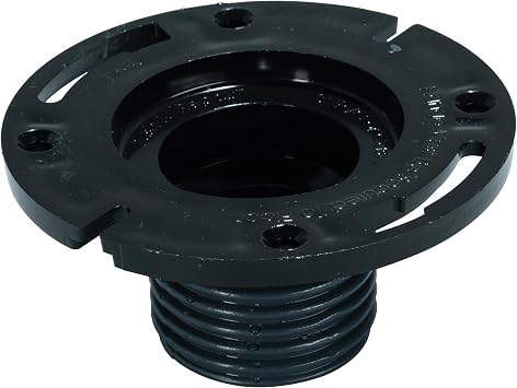 Water-Tite 40008 Push-In Repair Flange, Black