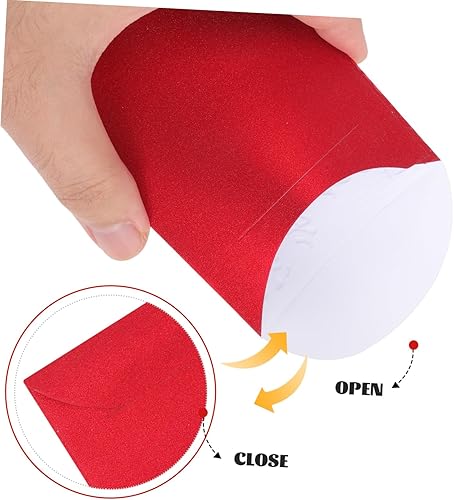 Miniatura 2 de STOBOK 180 Pcs Year of The Rabbit Red Envelope Wedding Envelope Lunar Year Hong Bao Good Fortune Envelope Chinese Hongbao Rabbit Year Envelope