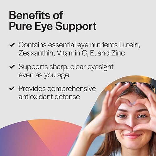 Miniatura 5 de PureFormulas Pure Eye Support  Suplemento de luteína y zeaxantina - 90 cápsulas vegetarianas