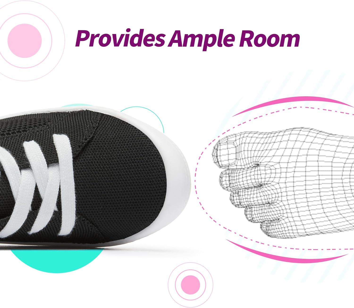 ALTOCIS Women's Knit Slip On Sneakers Ladies Elastic Low Top Flats Lightweight Breathe Mesh Fashion Sneakers Cute Flying Woven Loafers - Image 6