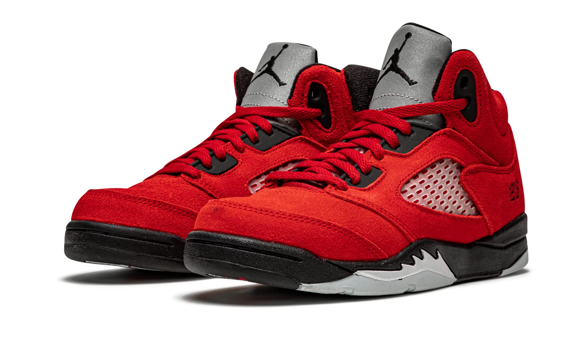 Jordan Preschool Air 5 PS 440889 600 Raging Bull - Size 2Y Red/Black