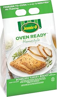 Jennie-O, Frozen Oven Ready Boneless Turkey Breast with Gravy Packet, 2.75 lb