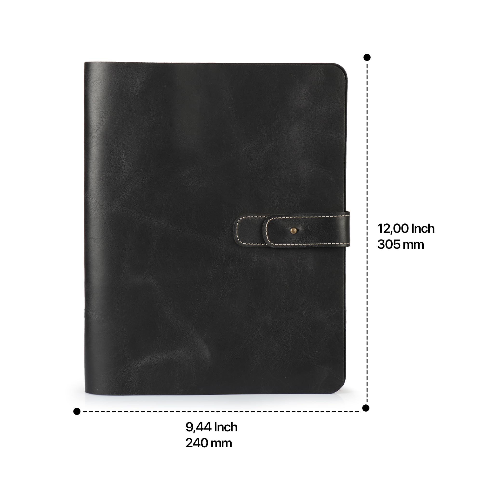 Londo Echtleder Tablet Hülle – iPad Pro 12.9 Case mit Zwei Kartenfächern & Leder Stift-/Apple Pencil Halter 12.9 Zoll – Bild 2