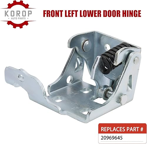 Miniatura 2 de Bisagra de puerta inferior del lado del conductor delantera (izquierda) se adapta a Chevy Silverado Suburban Tahoe Avalanche GMC Sierra Yukon
