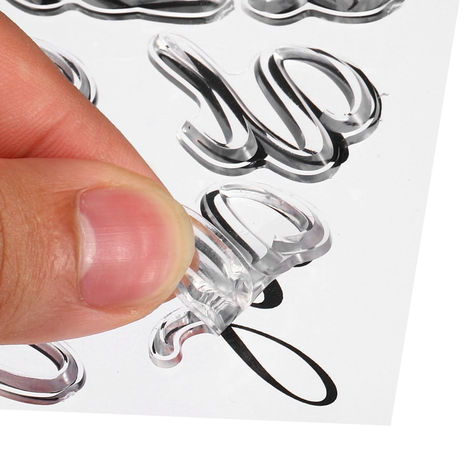 PATIKIL Transparent Silicone Stamps - Image 3
