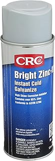 CRC Bright Zinc-It Instant Cold Galvanize Coating 18414 – 13 WT OZ, Quick-Dry Rust- Corrosion-Resistant Coating