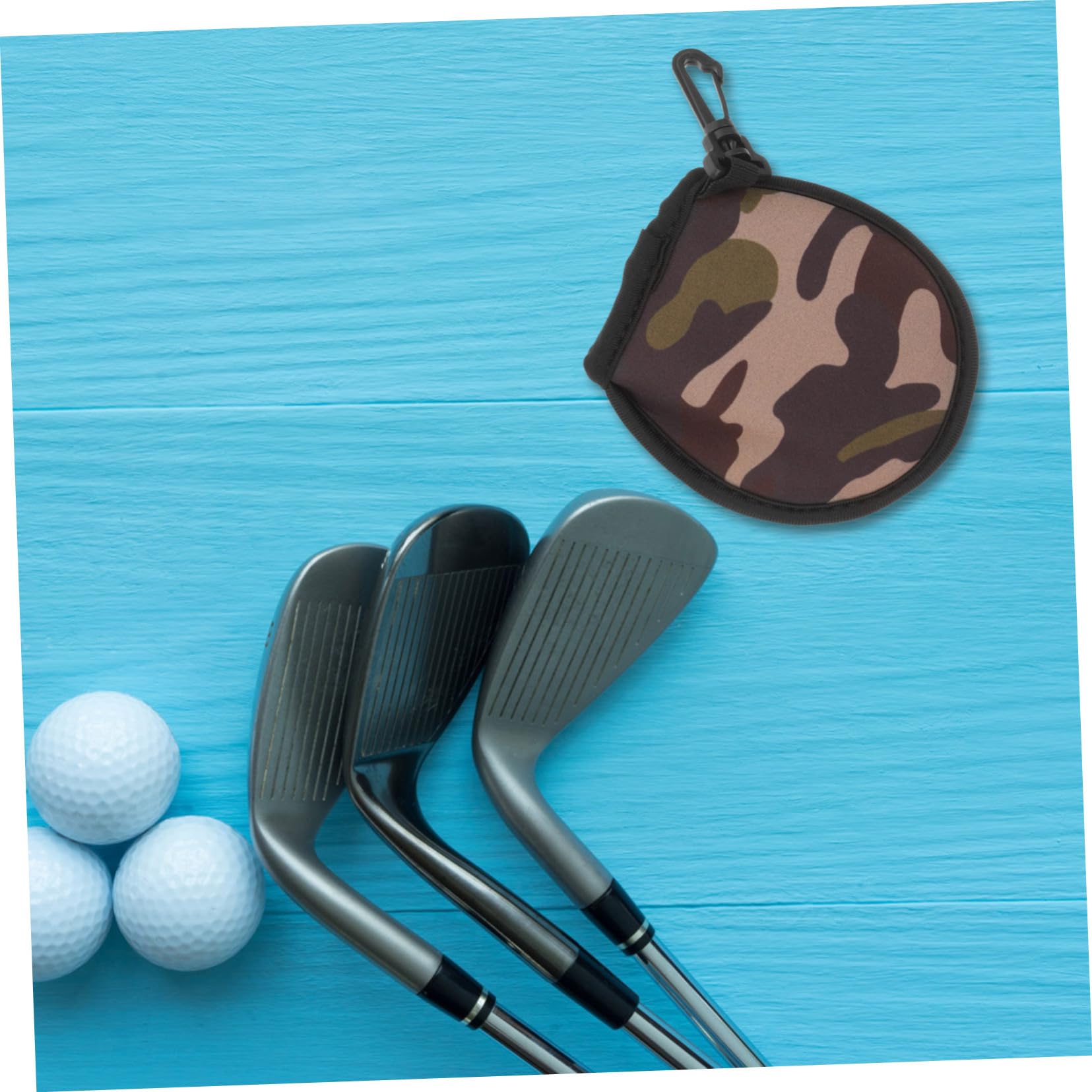 ibasenice Beutelreinigerball Waschmaschine Golf Klein Tasche Schlüssel Sauber Mini Tragbar Beutelreinigungsball Reinigerbeutel Für Draußen Ballschutz Neopren