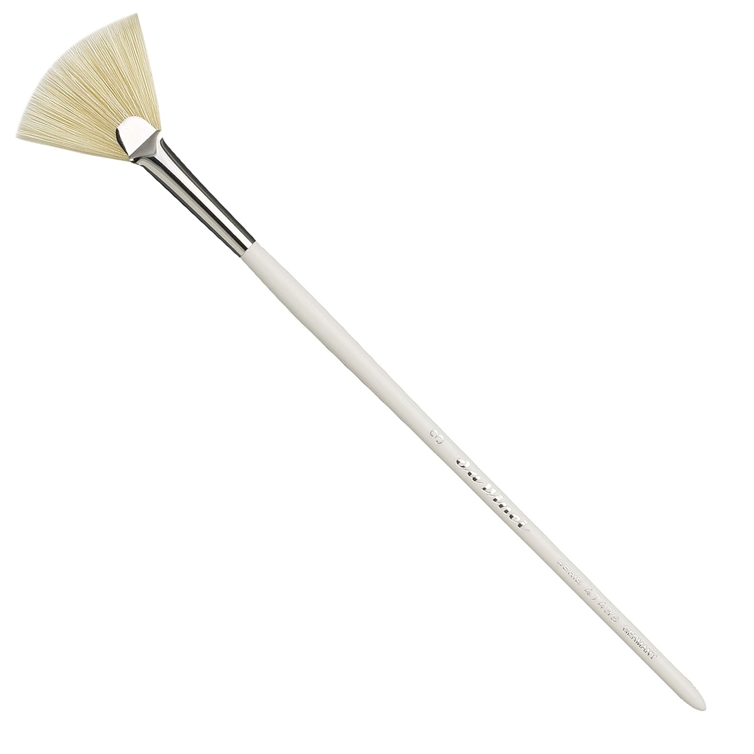 da Vinci Cosmetics Series 47439 Mask Brush, Fan Natural Bristle, Size 3, 0.71 Ounce : Everything Else