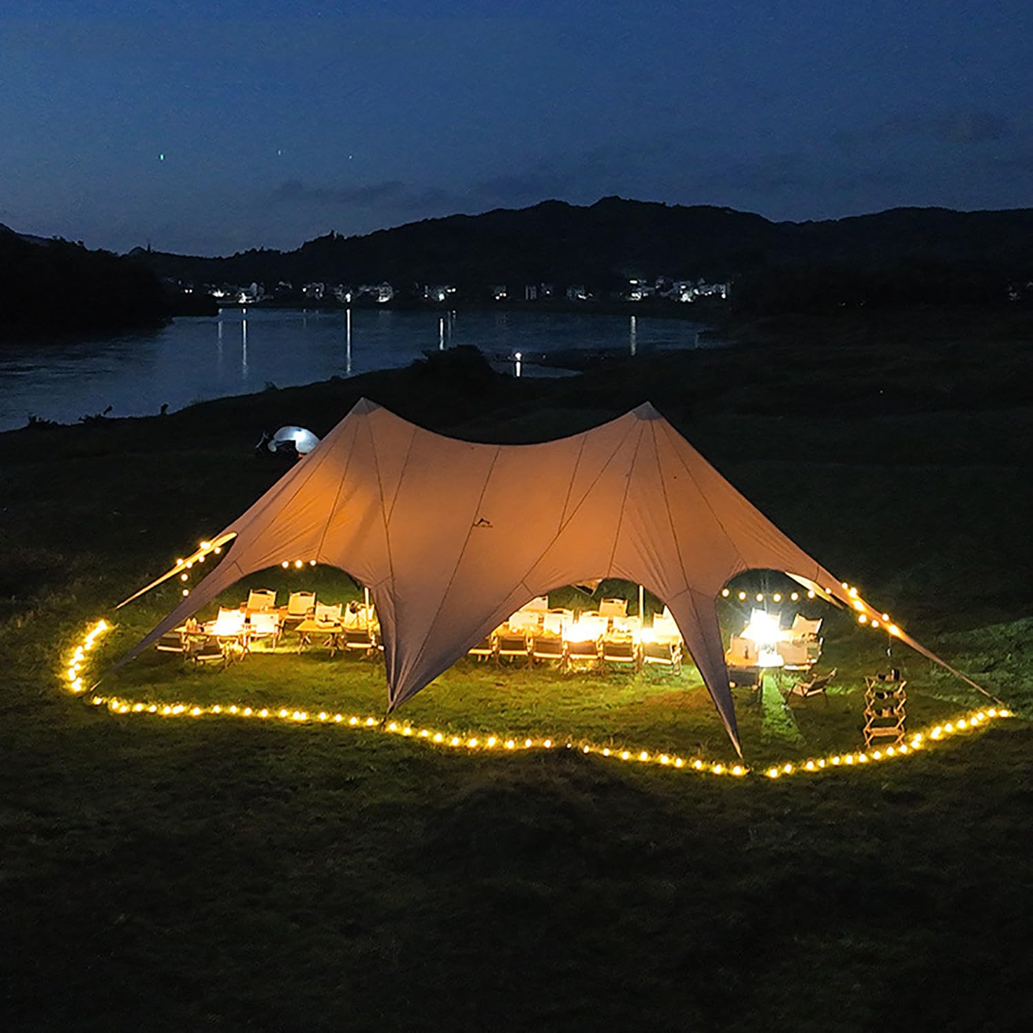 zelt mit tarp SLDAGe Ultraleicht Groß Camping Partyzelt Zeltplane,Twin Peaks Design Popup Zelt,24-45 Personen Wasserdicht Outdoor Festival Zelt,Premium Glamping für Picknick,Reisen,Hängematte,15x8,3x4m Sport & Freizeit Size:52cm(S)(5‘5’‘-5’9’‘) Ihr Fachhandel für Jalousien, CME Video: 335