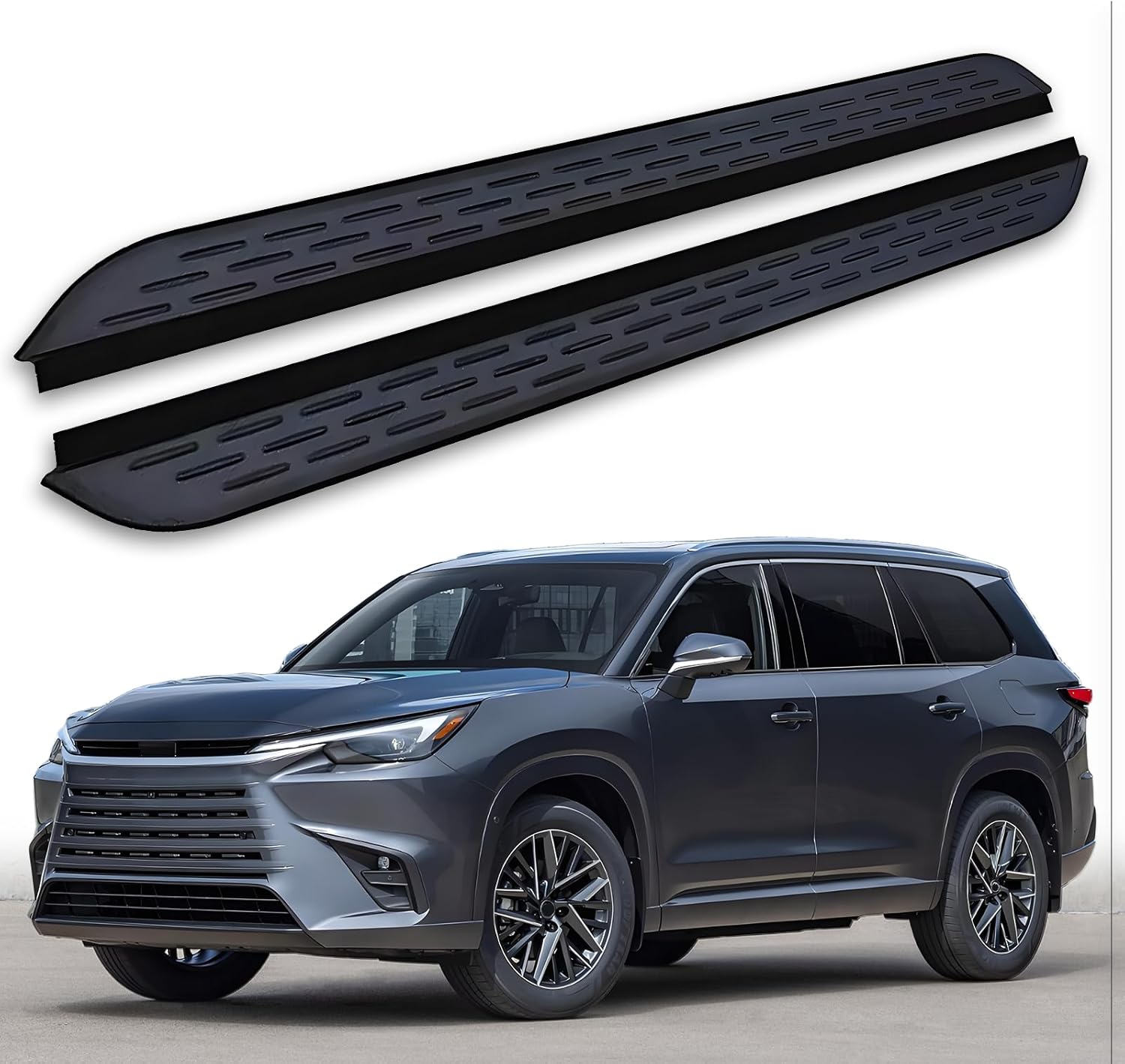 2PCS Running Boards Fits for Lexus TX TX350 TX500h 2024 2025 2026 Side Steps Pedal Steps Nerf Bar Accessories with Bracket