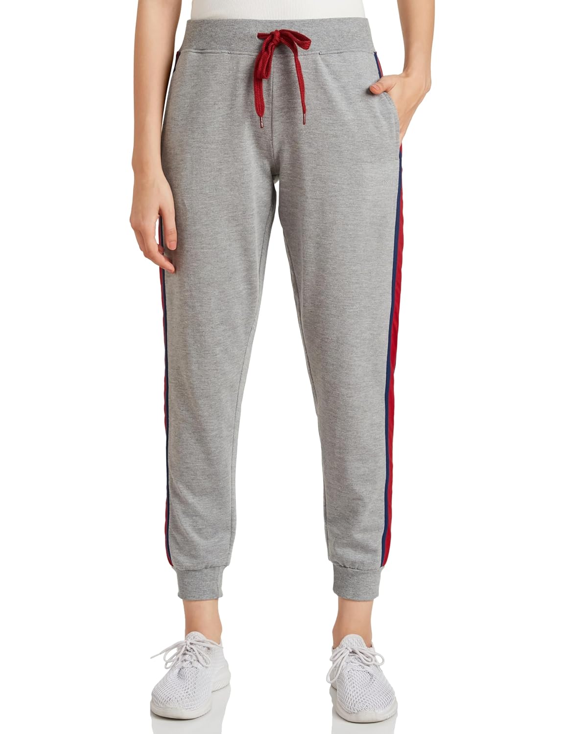 Amazon Brand – Symbol Women’s Ankle Lenght Regular Fit All-Season Jogger Track Pant (Available in Plus Sizes)