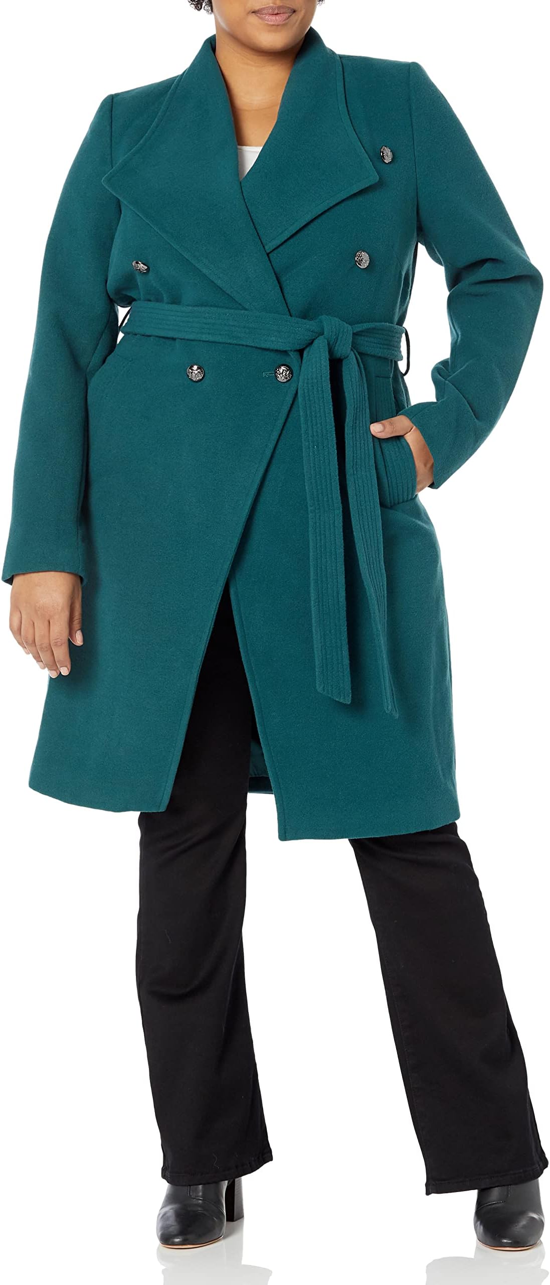 Plus Size Coat, Sassy Military Coat