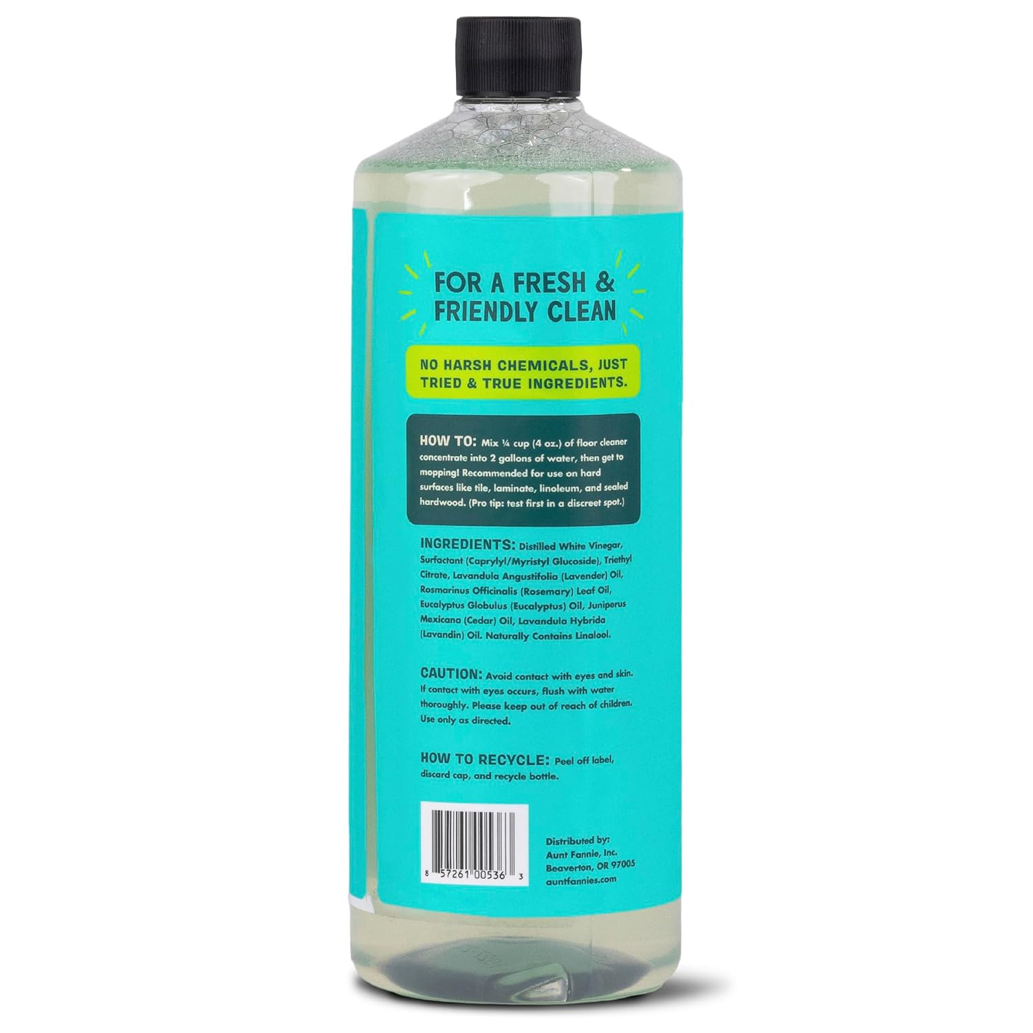 Aunt Fannie's Bundle: Floor Cleaner Vinegar Wash (Eucalyptus) + Hardwood Floor Cleaner (Lemon) - Image 8