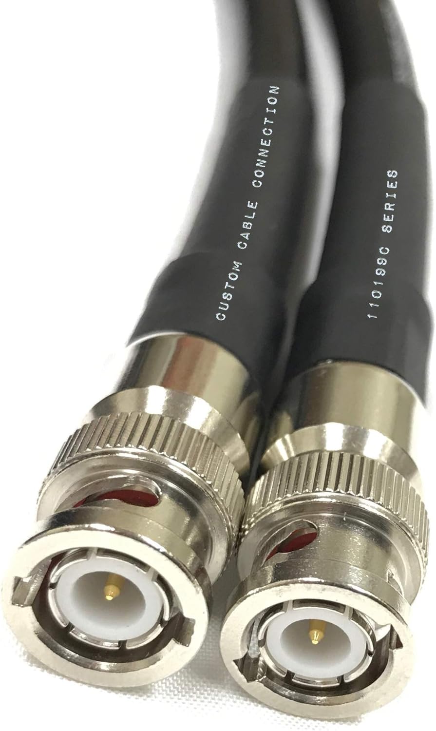 50ft BNC Male to BNC Male Times Microwave LMR-400 Cable