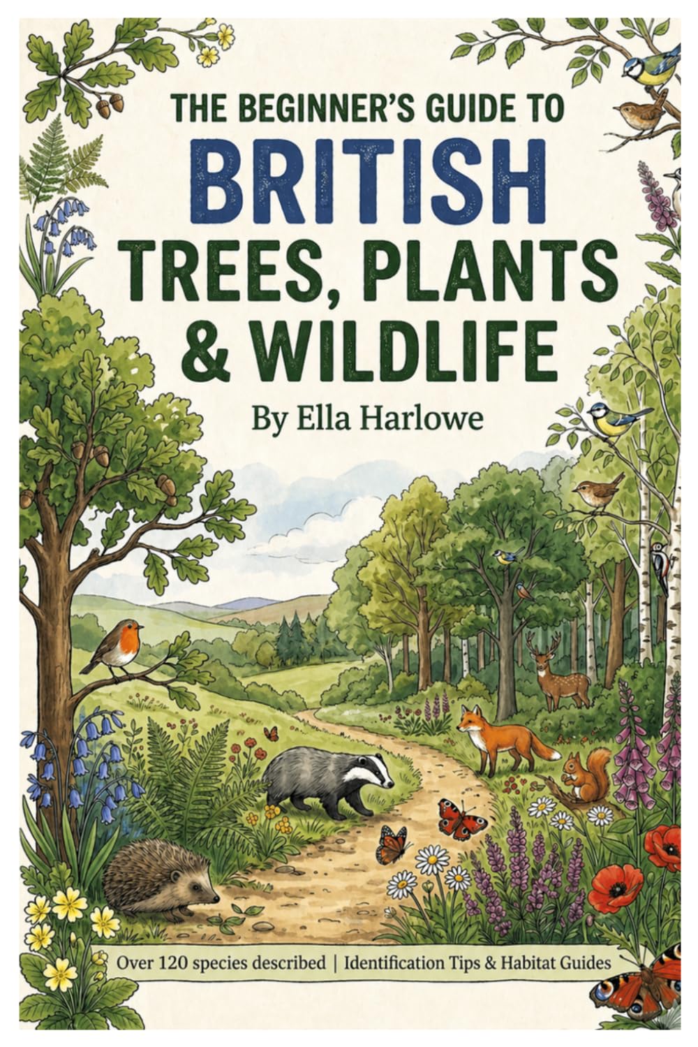 The Beginners Guide To British Trees, Plants & Wildlife: Over 120 species described | Identification Tips & Habitat Guides