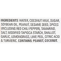 Vista 2 de Thai Kitchen Salsa Satay de maní sin gluten, 8 onzas líquidas