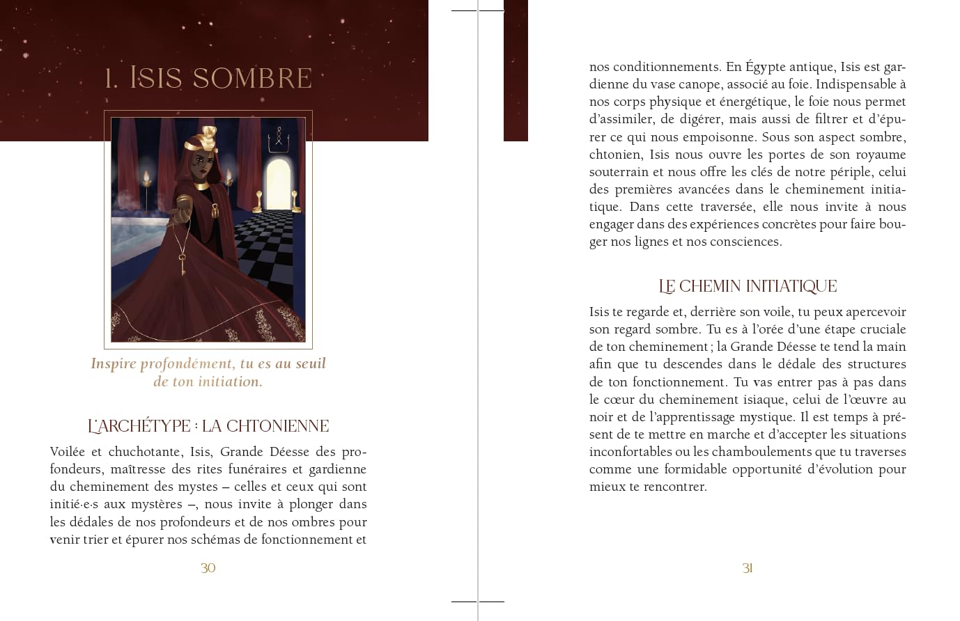L'oracle des mystères d'Isis
