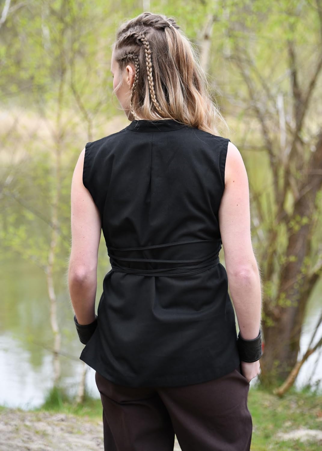 Battle-Merchant Medieval Tunic Levke – Renaissance Blouse, Top for Women, Viking & LARP Peasant - Image 3