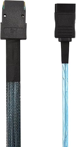 Miniatura 6 de Cable Matters Mini cable interno SAS a SATA de 33 pies SFF-8087 a SATA hacia adelante