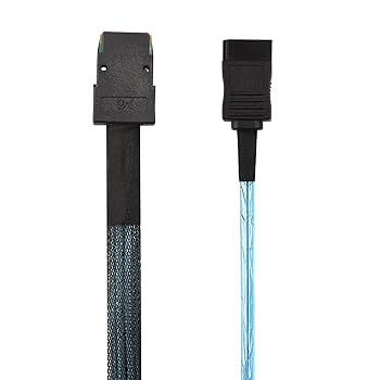 【さー】 Amazon.com: ADCAUDX Mini SAS to SATA Cable: 0.5M SFF-8087 to