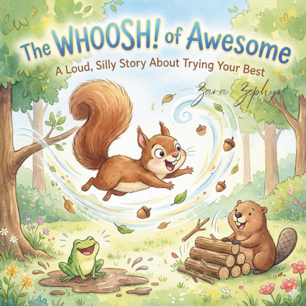 The WHOOSH! of Awesome: A Loud, Silly Story About Trying Your Best (Big Sound, Big Brave Stories)