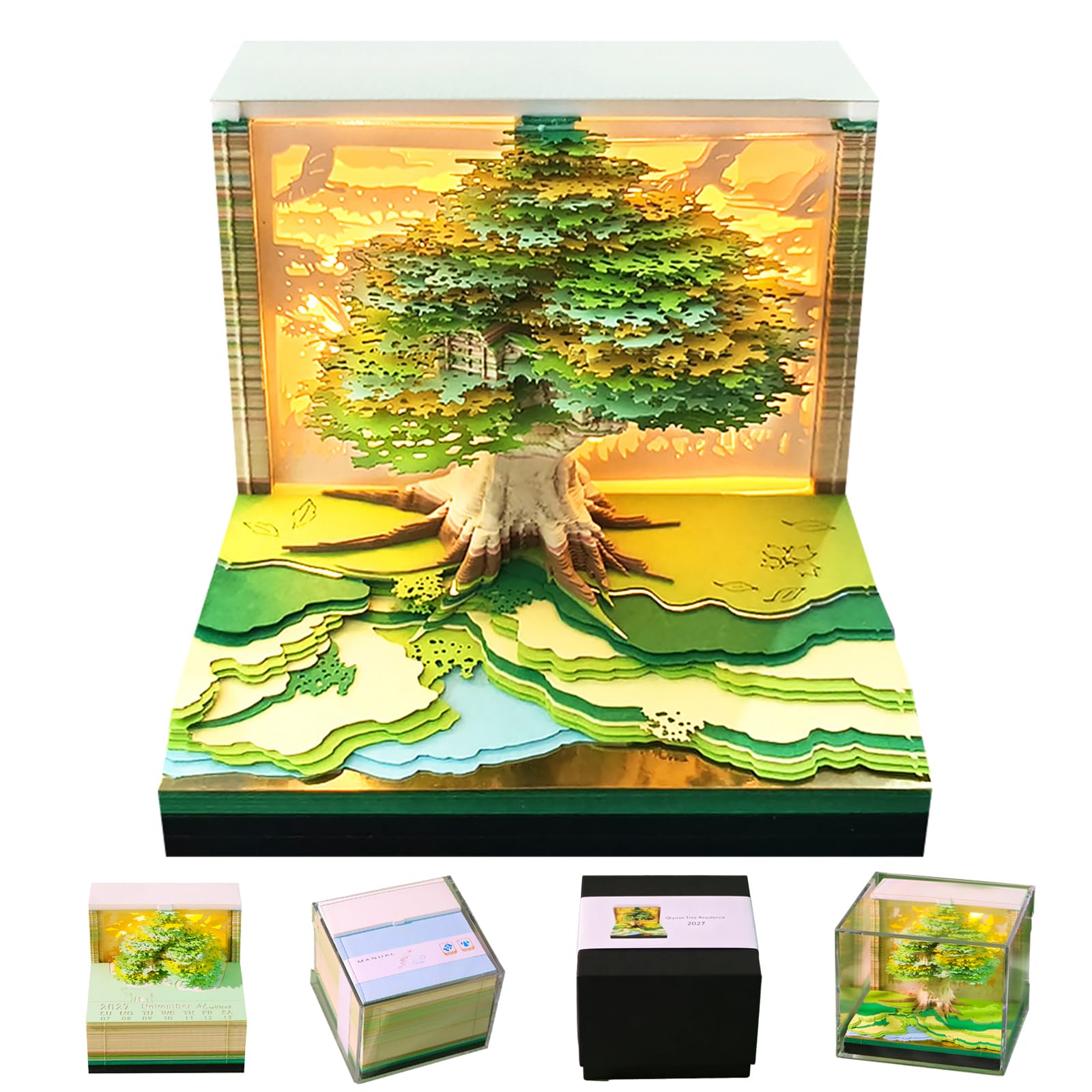 3D Calendar 2027 (Tree House of Wonders)