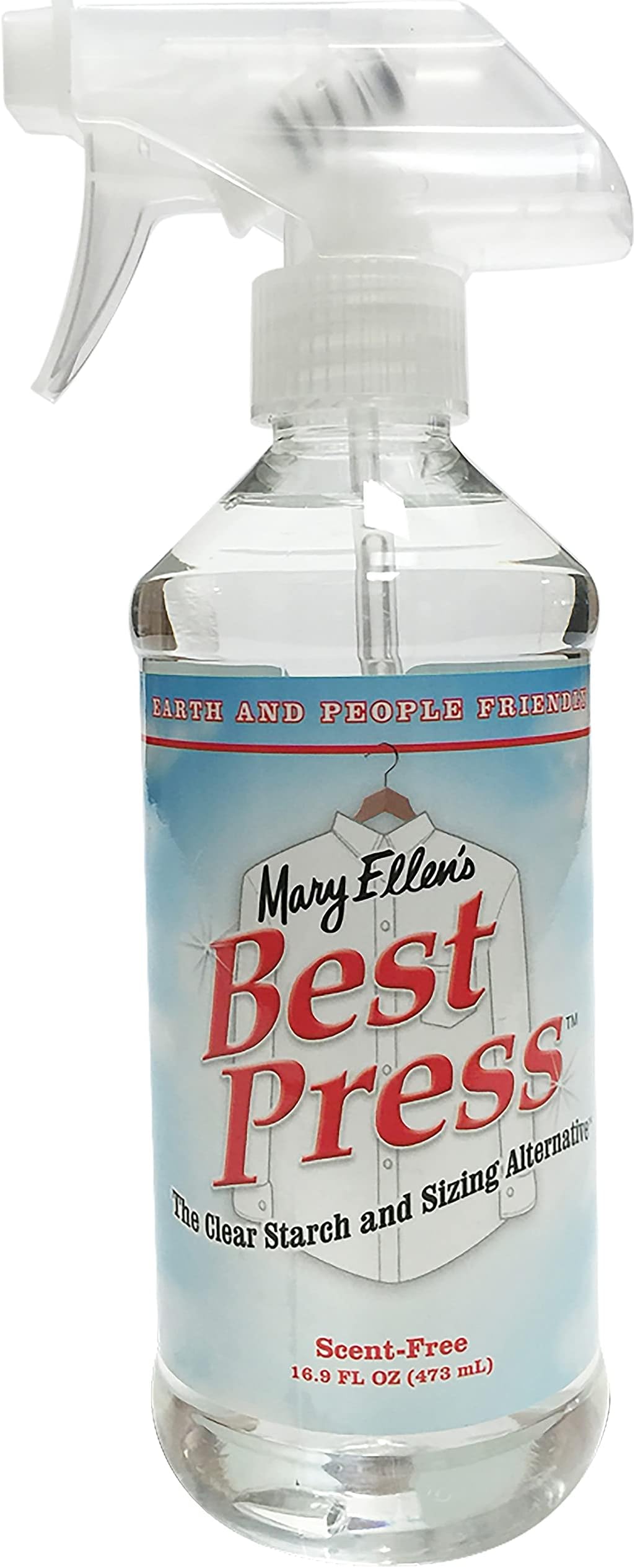 Mary Ellen Products Mary Ellen's Best Press Clear Starch Alternative Scent-Free, 499 ml