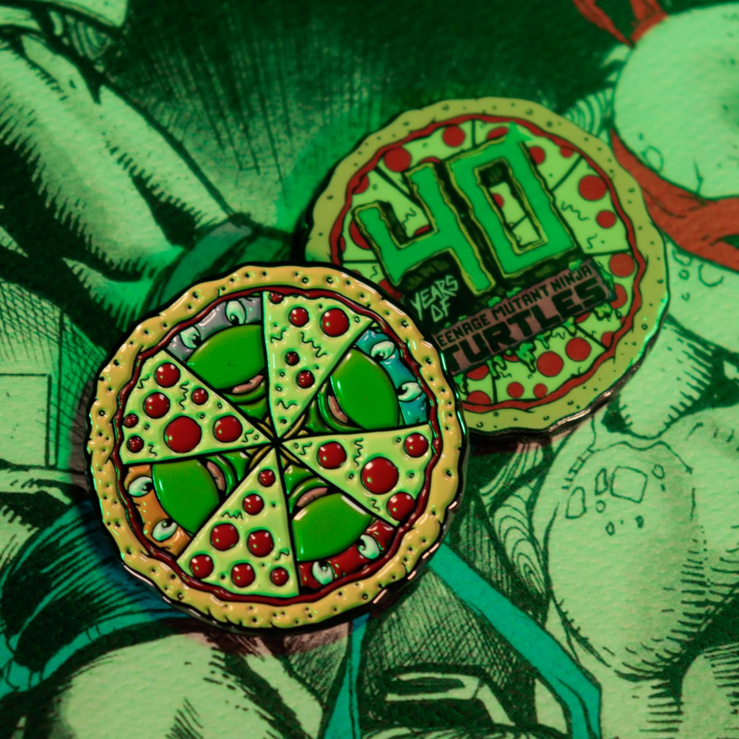 Pièce De Collection Les Tortues Ninja - Pizza (Edition Limitée