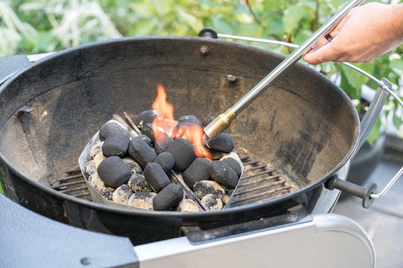 ROTHENBERGER Désherbeur industriel avec 1 cartouche de gaz de 600 ml pour le jardin comme désherbant | Température de la flamme 940 °C | Brûleur à gaz | Allumeur piézo | 1000000189