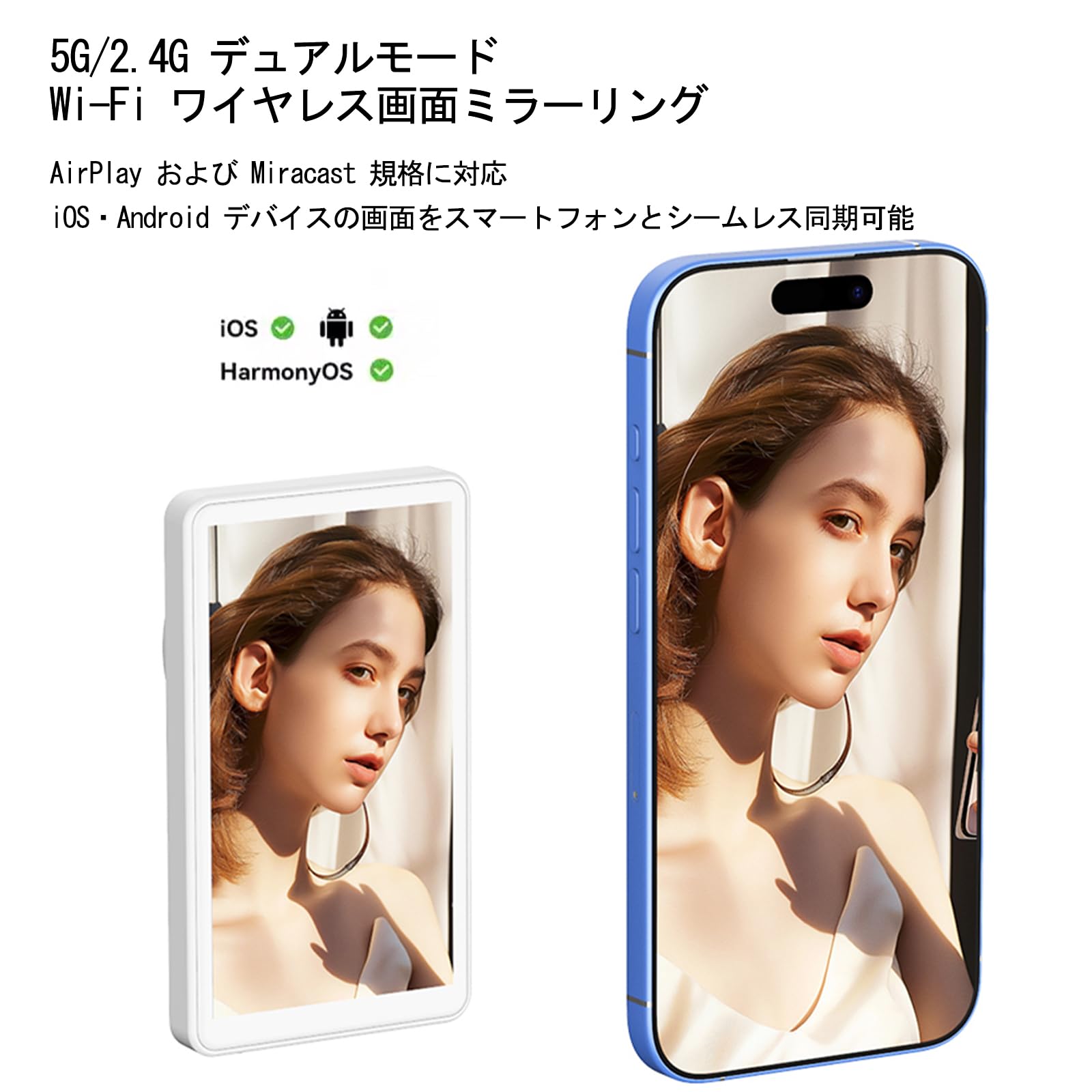 Amazon.co.jp: 自撮りモニター iPhone用セルフィーモニター