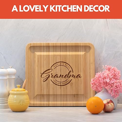 Miniatura 2 de Regalos de cumpleaños para abuela, regalo pensado para abuelas, regalo para la mejor abuela del mundo, regalos únicos de cocina para abuelas, juego