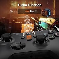 Vista 5 de IWGAME Wired Controller for X-BOX-ONE,Compatible with X-BOX One&One S&X, X-BOX Series S&X, PC, IOS, Android Platforms, Gamepad with 3.5mm Audio