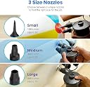 Homava HT-196 Electric Air Pump for Inflatable Swimming Pools, Air Beds & Toys – Portable High-Pressure Pump for Mattress, Pool Floats, Sofa – Ac 230v Air Blower for Indoor & Outdoor Use – Black gallery image